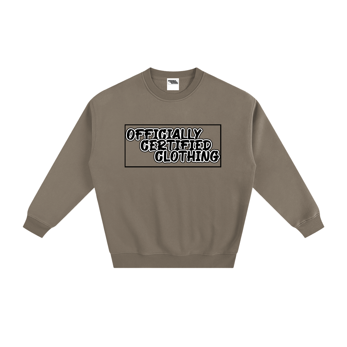 Box Logo Crewneck