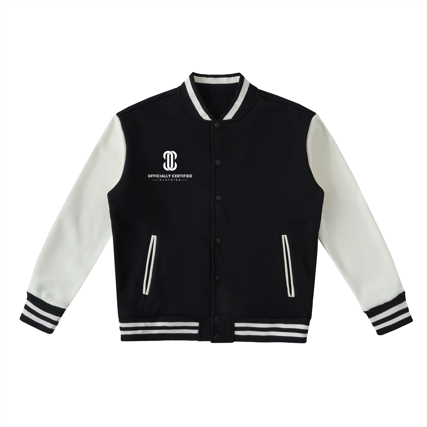 OG Two-Tone Fleeced Varsity Jacket