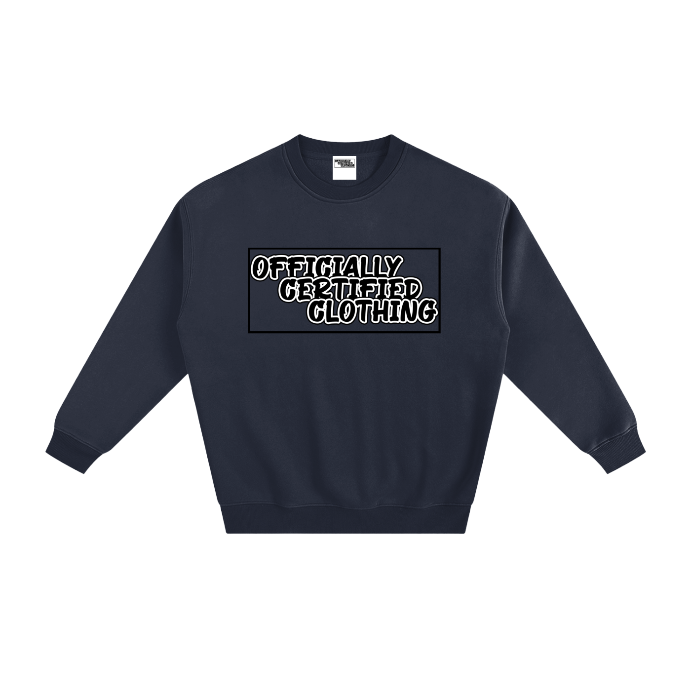 Box Logo Crewneck