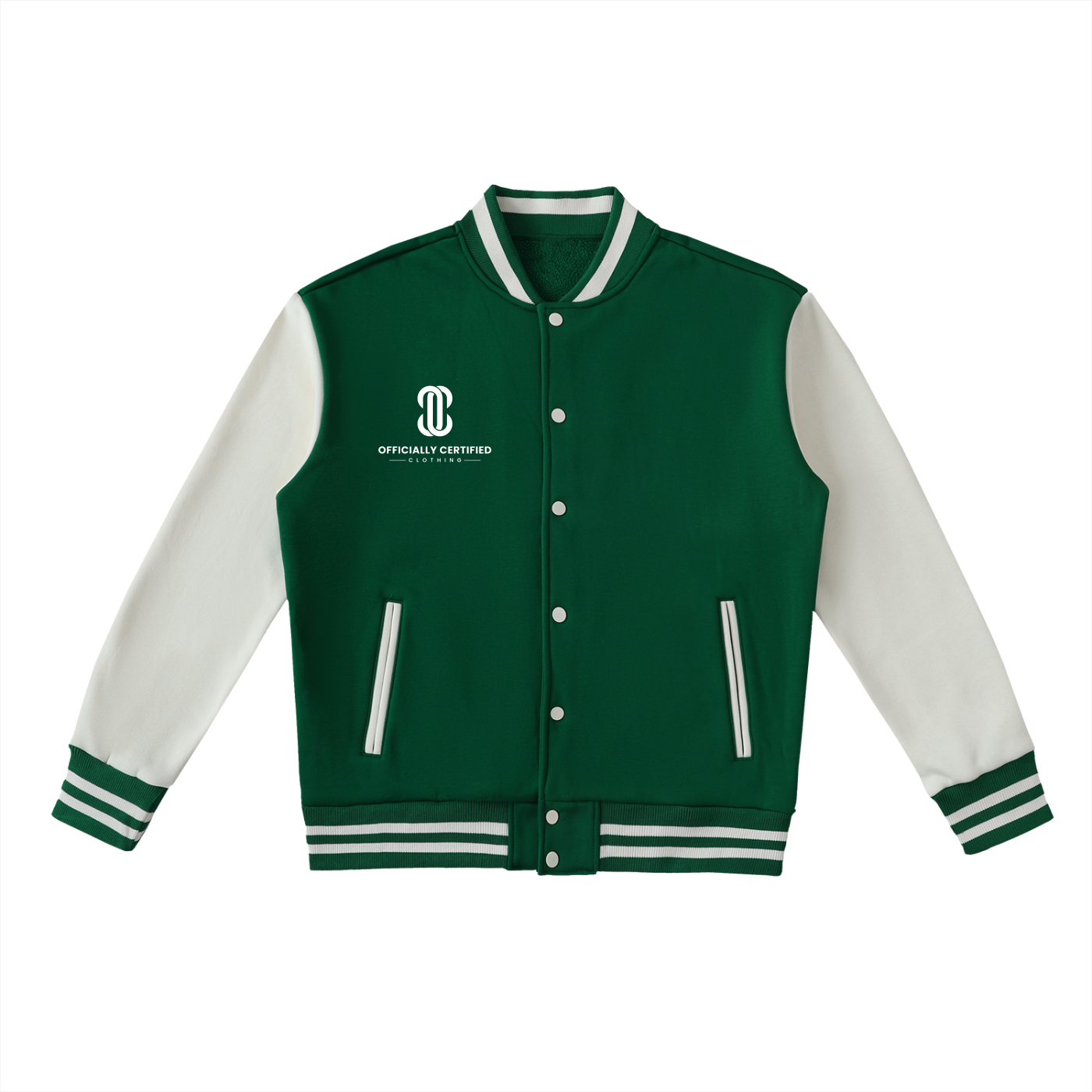 OG Two-Tone Fleeced Varsity Jacket