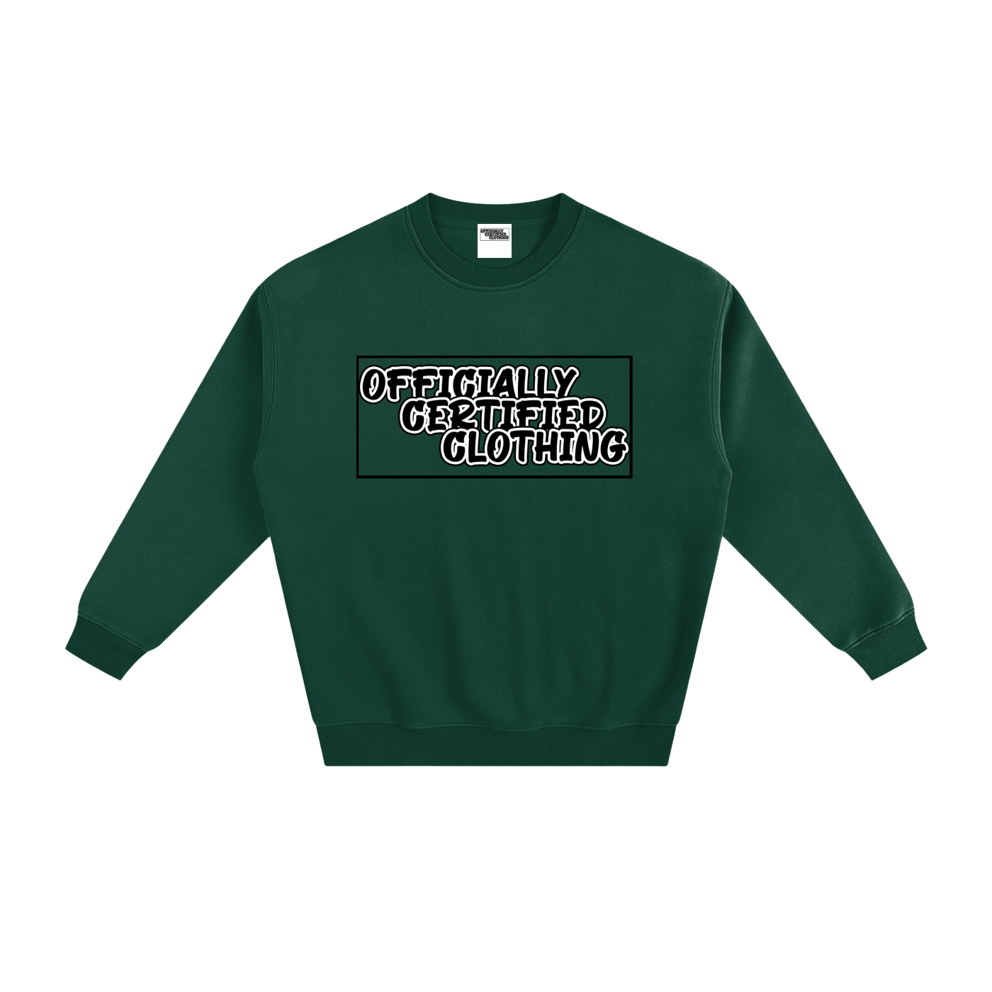 Box Logo Crewneck