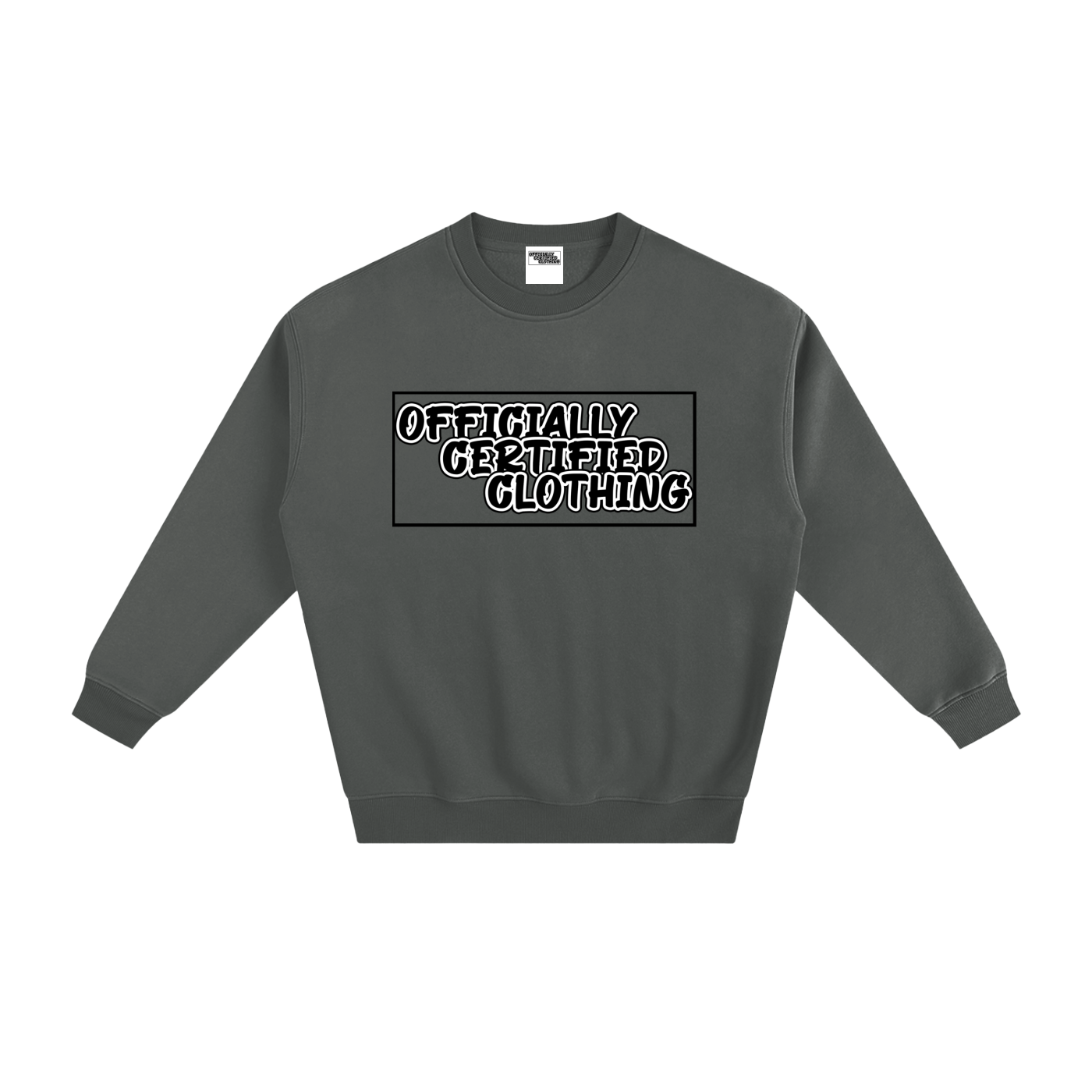 Box Logo Crewneck